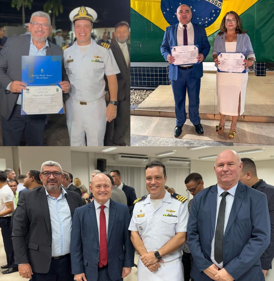 Comissões de Direito Marítimo, Portuário e Aduaneiro da OAB-AP são homenageadas pela Capitania dos Portos do Amapá